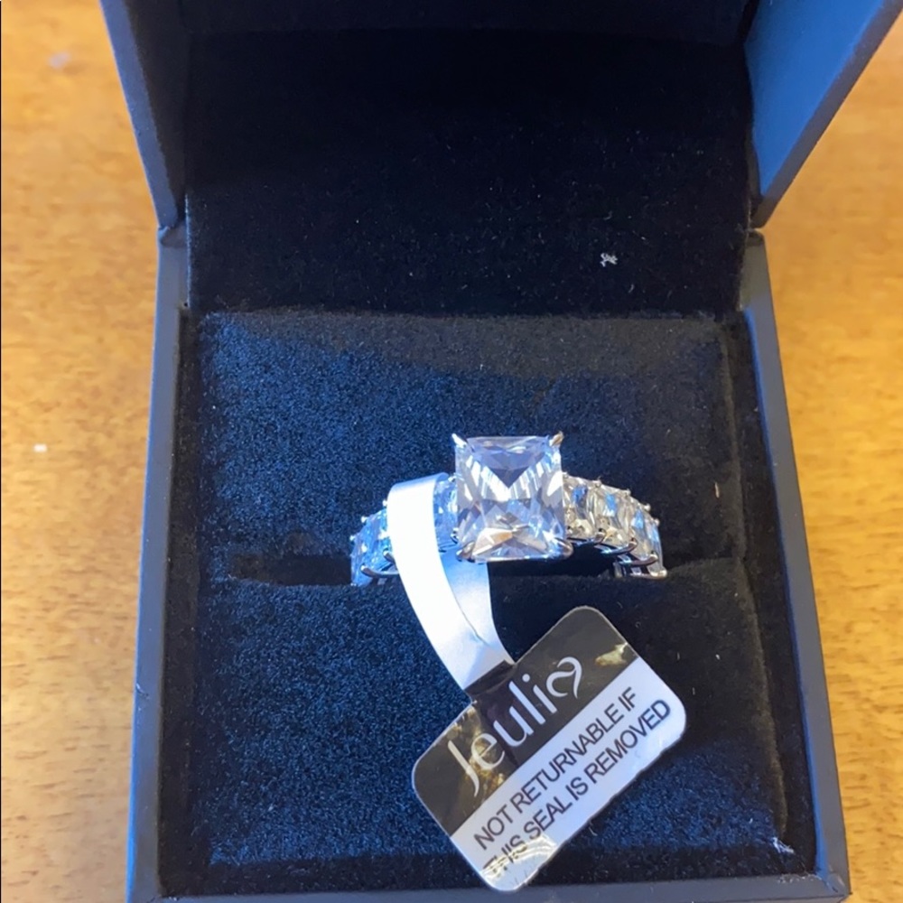 Julia Radiant Cut Ring size 9.5 US